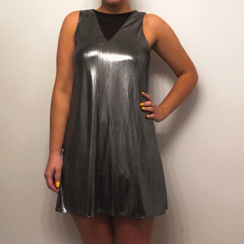 HYFVE Metallic Party Dress